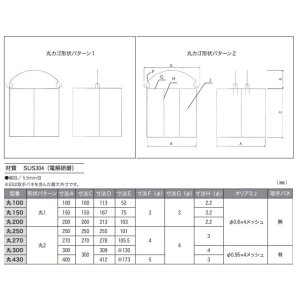 画像2: SUS304 ステンレス丸カゴ（特許品）