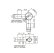 画像2: 丸パイプ用二方継手 [φ38×φ25用] (2)
