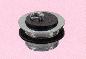 画像1: 真鍮共栓(ゴム栓付き）